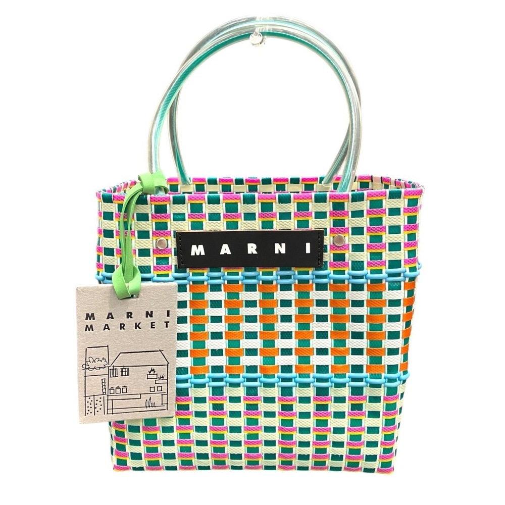 Marni Market Mini Basket Bag Handbag Plastic